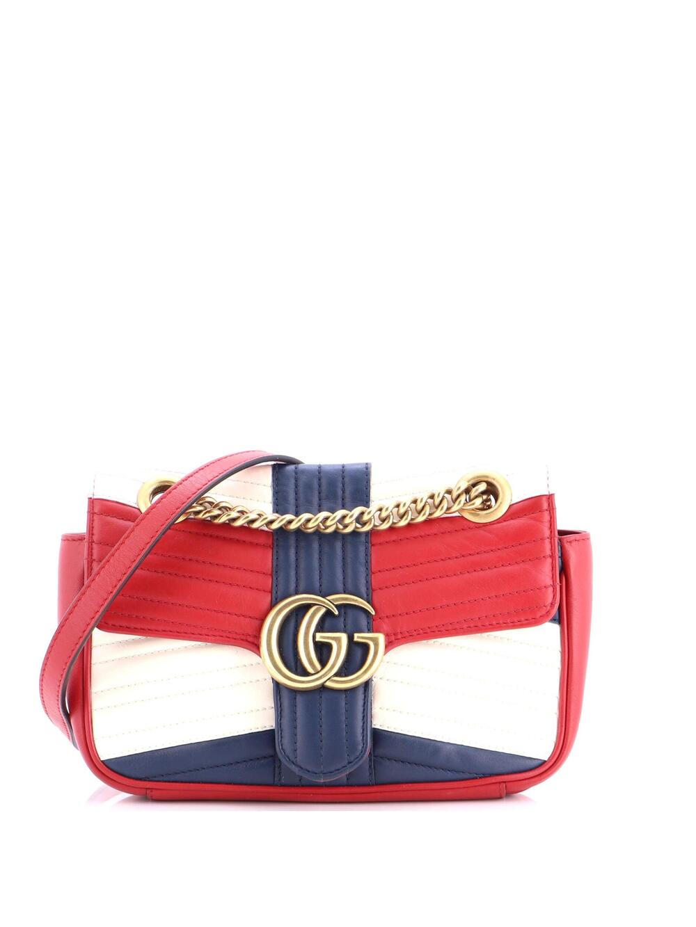 Gucci Gg Marmont Flap Bag Matelasse #242154G79B
